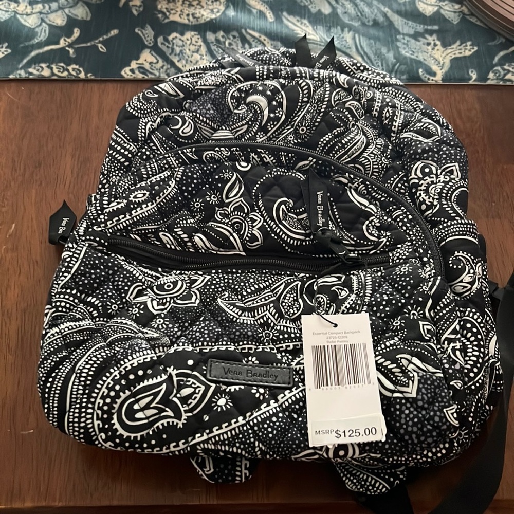 NWT Vera  Bradley compact Backpack